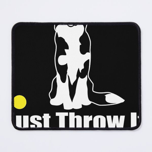 Item preview, Just Throw It Border Collie Dog  NickerStickers® on Redbubble  designed and sold by fancygybens.