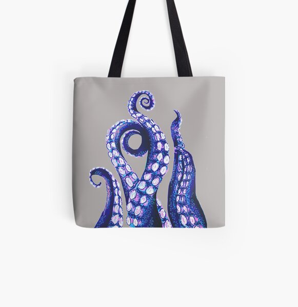 Octopus Tentacles All Over Print Tote Bag