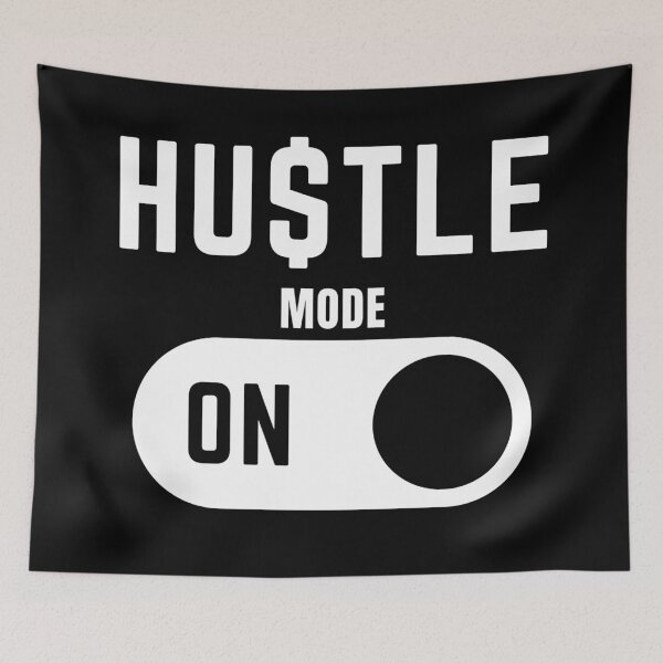Item preview, HU$TLE MODE ON designed and sold by KingsManKind.