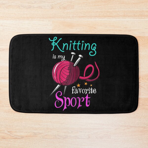 Item preview, Knitting Is My Favorite Sport - Knitting Lover designed and sold by RobertJason.
