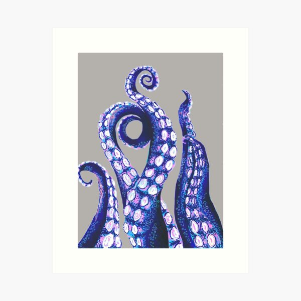 Octopus Tentacles Art Print