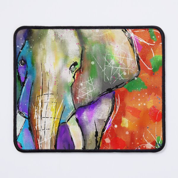 Item preview, Bright fun elephant designed and sold by CharlieCreates.