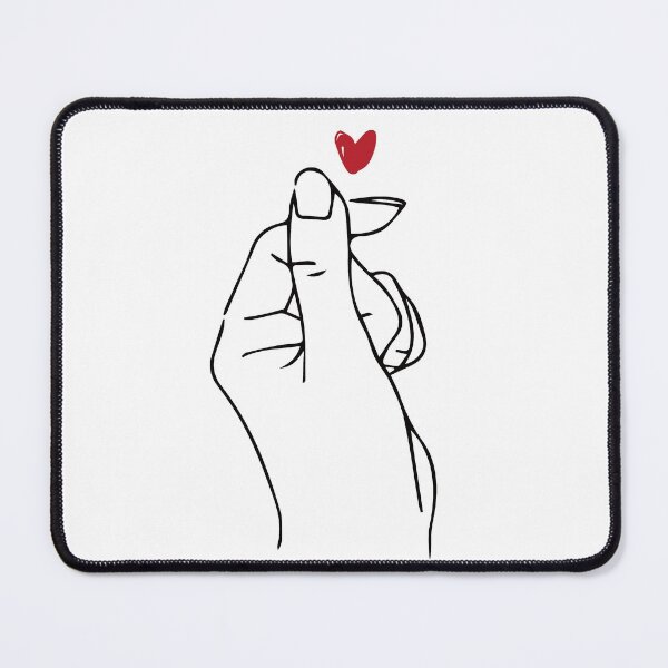Item preview, Korean Heart, Korean Finger Sign, Korean Hand Heart, K-Pop Hand Heart, BTS Heart designed and sold by Kaii-Young.