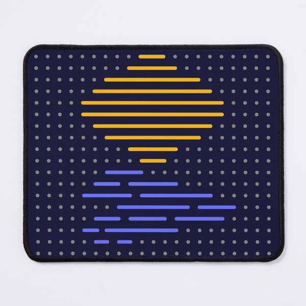 Item preview, Abstract Sunset Art - Dot and Line Sunset Art - Modern Abstract Geometric Art designed and sold by jacnotjac.