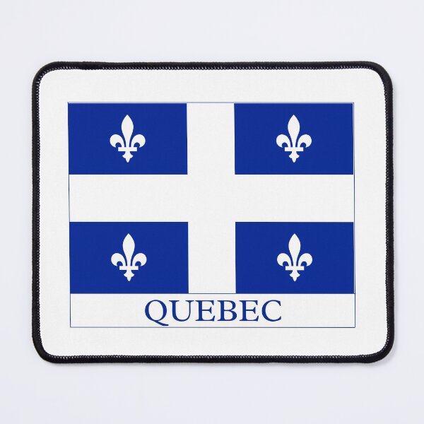 Item preview, Flag of Quebec with name - Quebec designed and sold by No.1 Canada Designs.