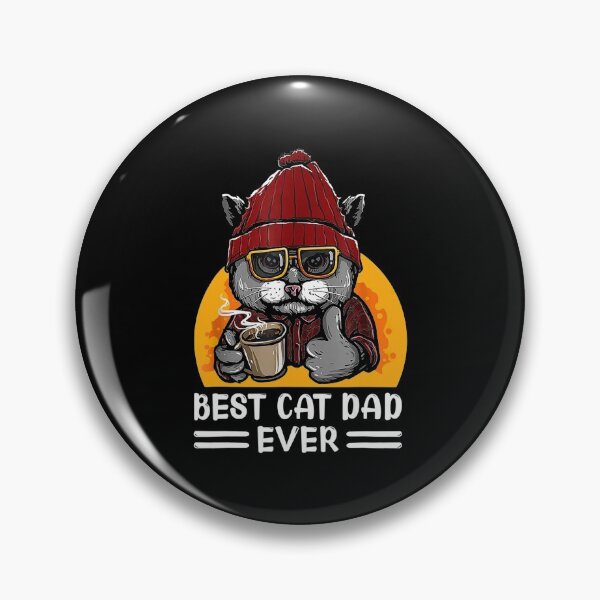 Item preview, Vintage Best Funny Cat Father Dad Ever designed and sold by lytainhan89.