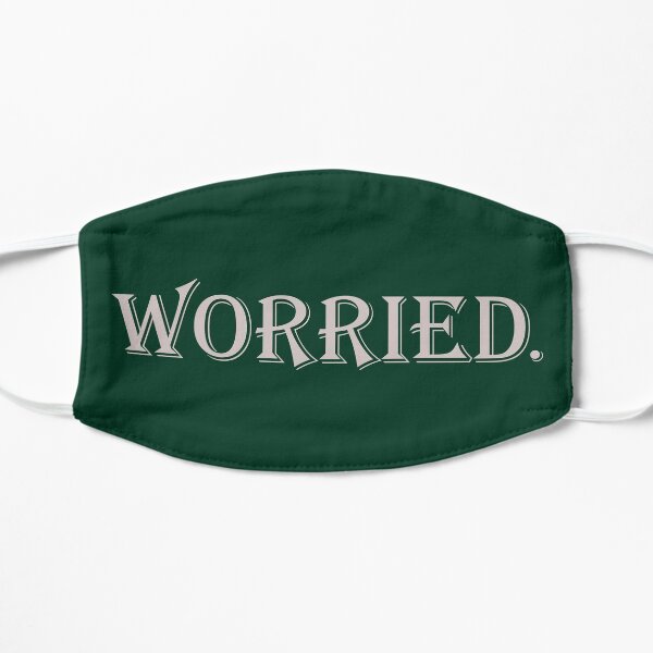 Worried Flat Mask