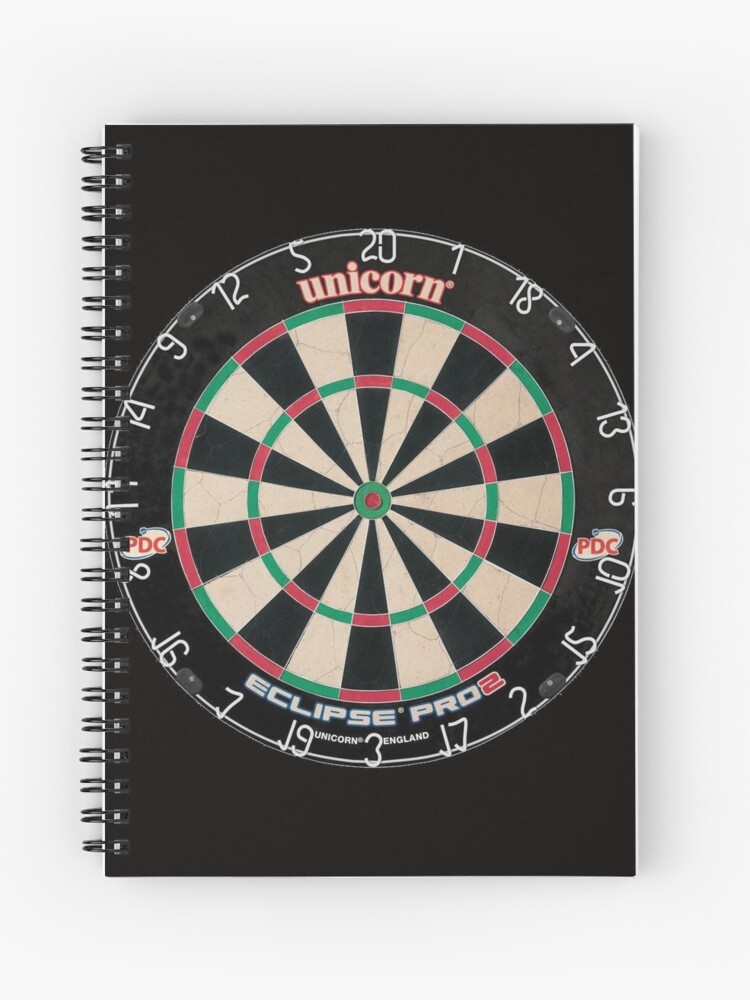 Unicorn Pro2 dartboard" Spiral Notebook for Sale by MarcoSc11 | Redbubble