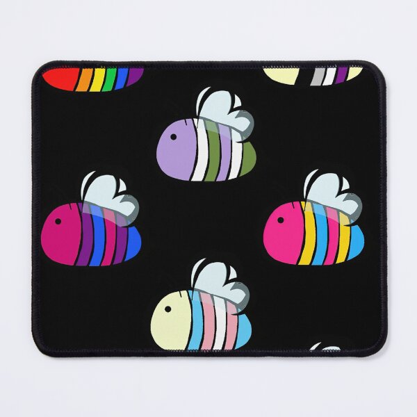 Item preview, LGBT Pride Bee Swarm  designed and sold by fancygybens.