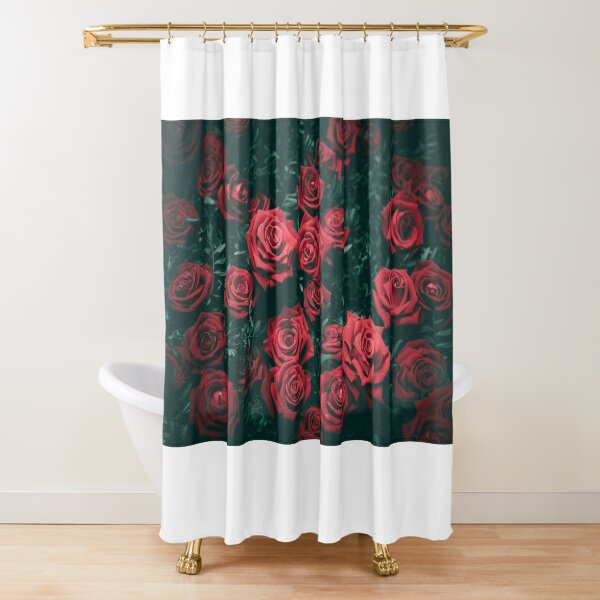 Beautiful Roses Shower Curtain
