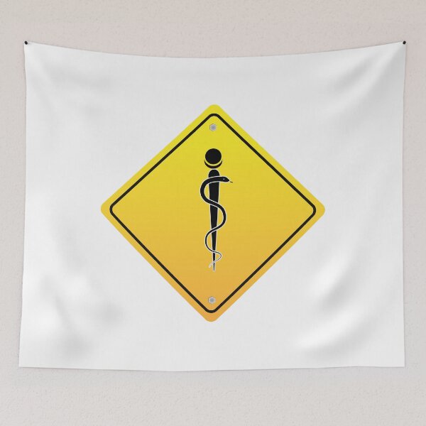 Item preview, Snake with stick ancient medical symbol t-shirt  designed and sold by KARTICK DUTTA.