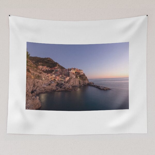 Item preview, Sunset in manarola designed and sold by pietrofoto.