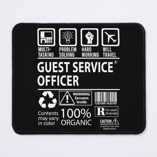 Item preview, Guest Service Officer T Shirt - MultiTasking Certified Job Gift Item Tee designed and sold by sabinacsnm.