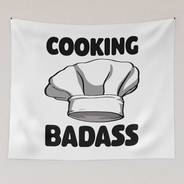 Item preview, Cooking Badass designed and sold by Bendthetrend.