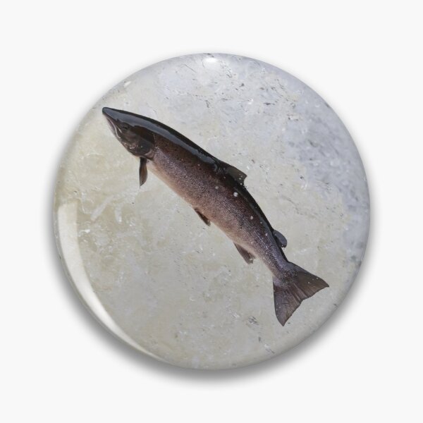 Item preview, Large wild atlantic salmon leaping designed and sold by chanonry.