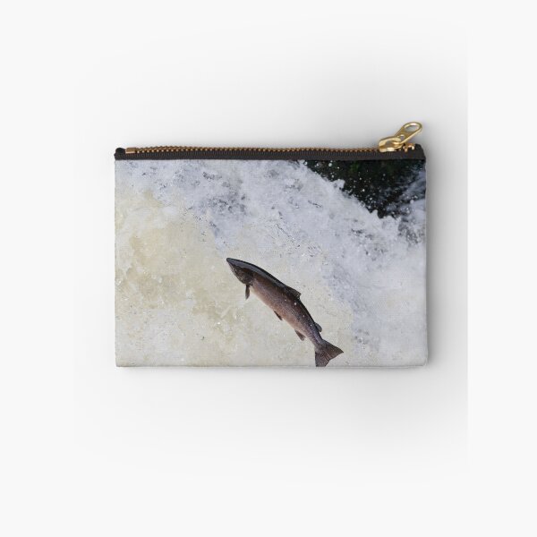 Item preview, Large wild atlantic salmon leaping designed and sold by chanonry.