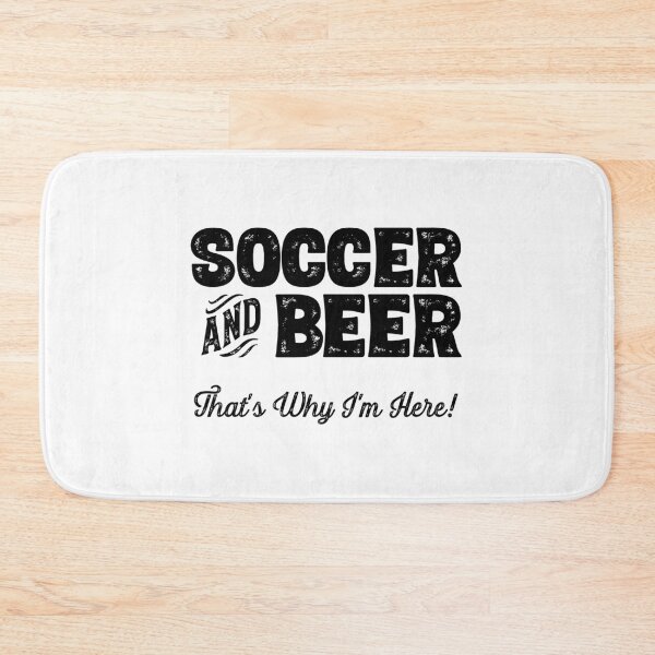 Item preview, Soccer and Beer that's why I'm here! Sports fan product designed and sold by theodoros20.