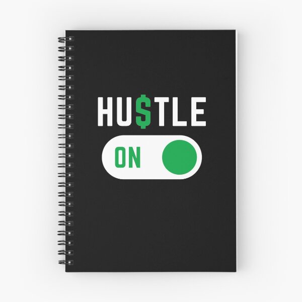 Item preview, HU$TLE ON green dollar sign designed and sold by KingsManKind.