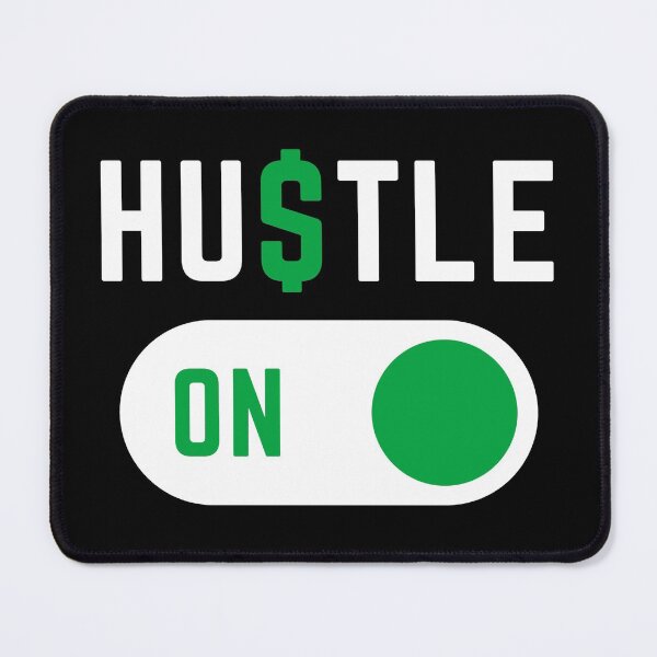 Item preview, HU$TLE ON green dollar sign designed and sold by KingsManKind.