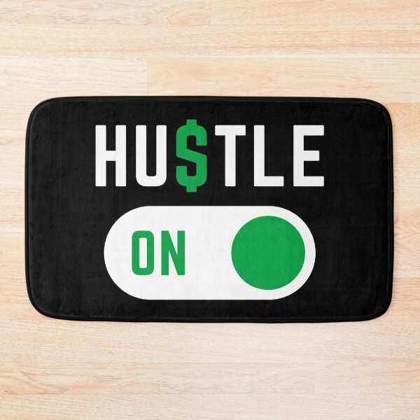 Item preview, HU$TLE ON green dollar sign designed and sold by KingsManKind.
