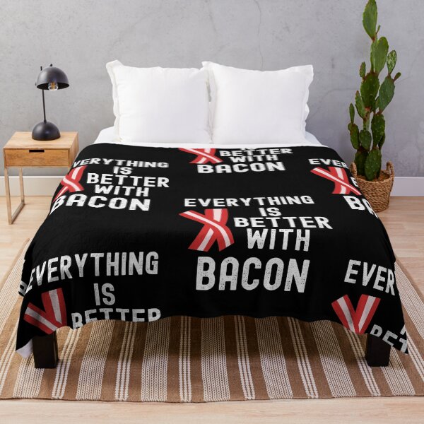 Item preview, Everything Is Better With Bacon designed and sold by SportyDogShop.