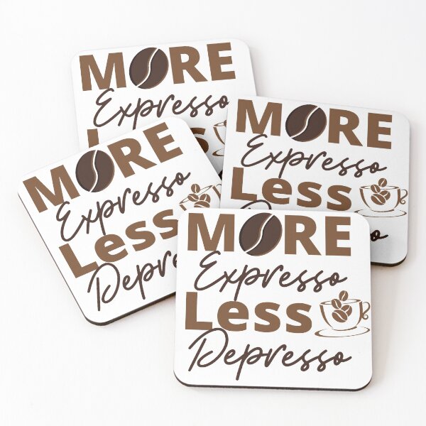 Item preview, More expresso less depresso designed and sold by vera-vera.