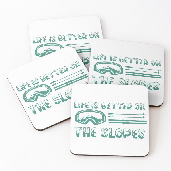 Item preview, Life is better on the slopes designed and sold by ErmessThiings.