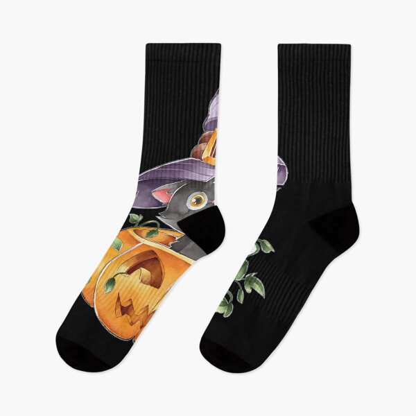 Item preview, halloween cat and pumpkin designed and sold by bisly.