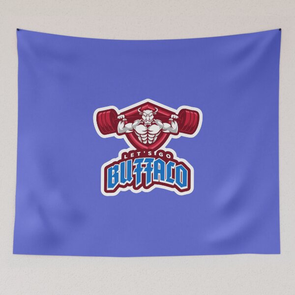 Item preview, Let's go Buffalo! Let's go Buffalo! strong buffalo design designed and sold by CoolSquidDesign.