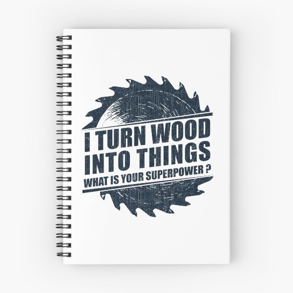 Item preview, Mens I Turn Wood into Things Superpower Woodworking graphic designed and sold by theodoros20.
