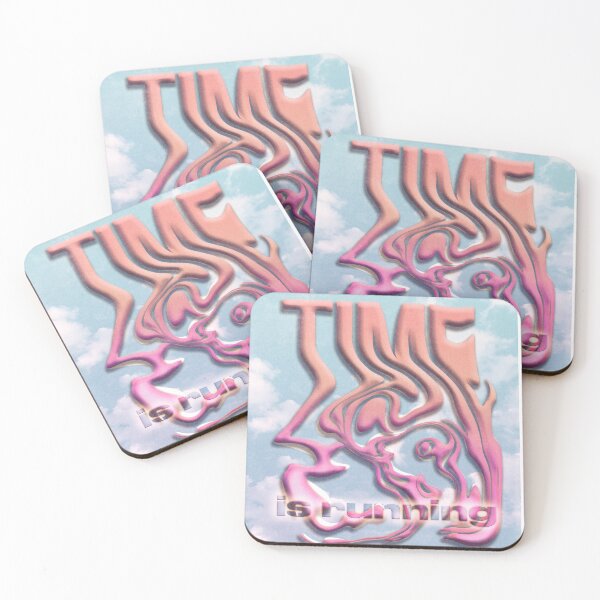 Item preview, Trippy Text I don't have time - aesthetic designed and sold by itisjakob.