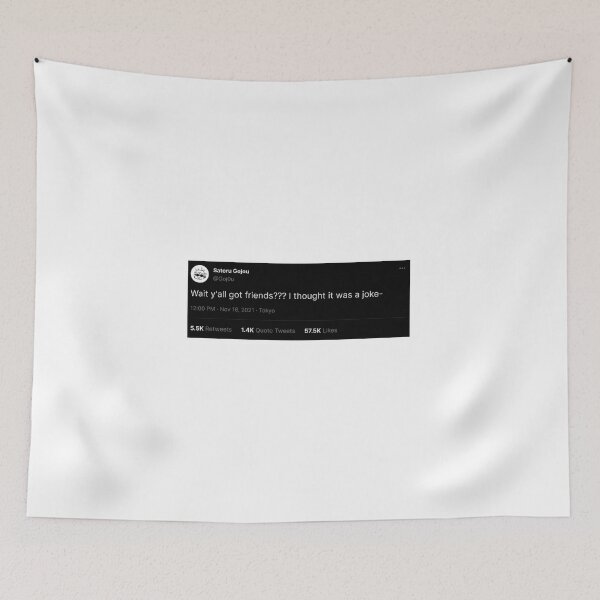 Item preview, Friendless Gojo tweeting designed and sold by Athieshop.