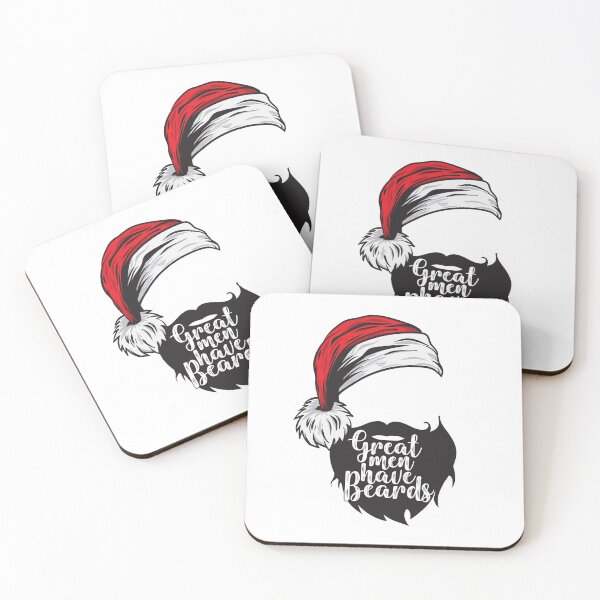 Item preview, Mens Great Men Have Beards Santa Claus Hat Funny Christmas Xmas product designed and sold by theodoros20.