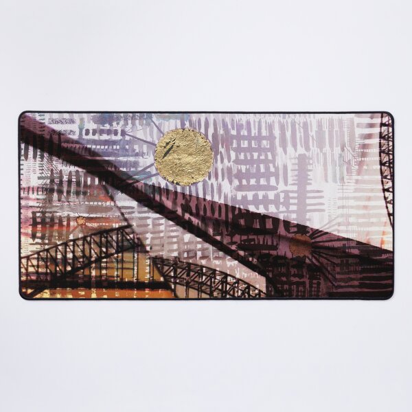 Item preview, Line Art: Breakthrough & Australia Harbor designed and sold by Lori Arbel.