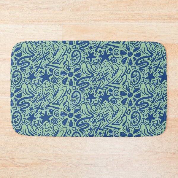 Item preview, Blue Pattern Brush Stroke designed and sold by DannyOneOfMany.