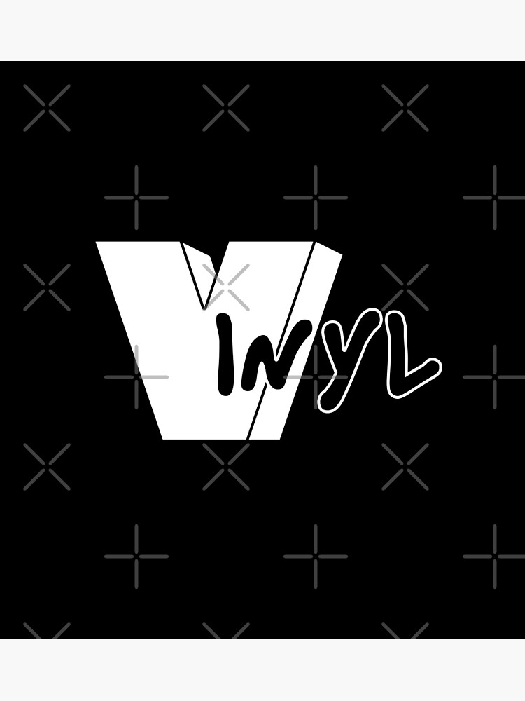 "Vinyl logo" Poster for Sale by PaletteDesigns Redbubble