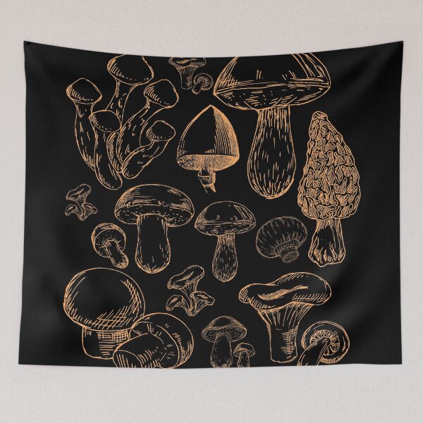 Item preview, Mushroom Melody in Brown designed and sold by BlackBalloonTs.
