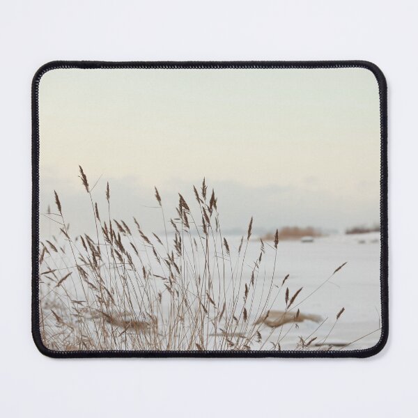Item preview, lake is frozen covered with white snow designed and sold by mrivserg.
