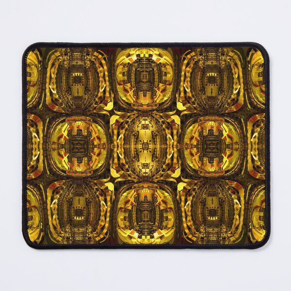 Item preview, Five Way Golden Docking Bay Digital Art Pattern Art designed and sold by Dr-Pen.
