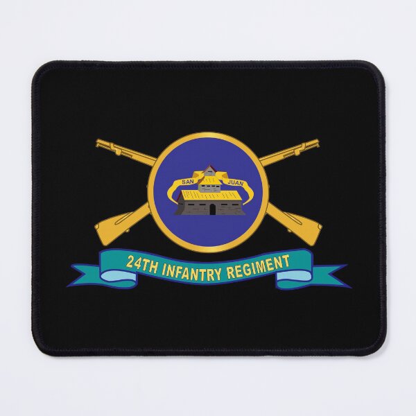 Item preview, Army - 24th Infantry Regiment w Br - Ribbon X 300 designed and sold by Military Insignia Products.