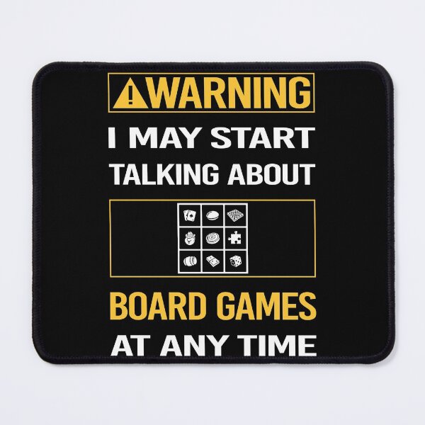 Item preview, Funny Warning Board Games designed and sold by ArydeaNoriega.
