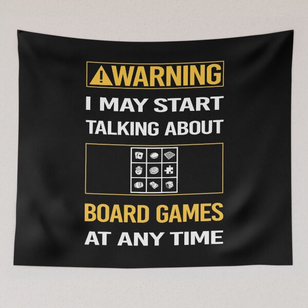 Item preview, Funny Warning Board Games designed and sold by ArydeaNoriega.