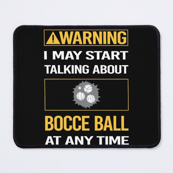 Item preview, Funny Warning Bocce Ball Bocci Boccie designed and sold by ArydeaNoriega.