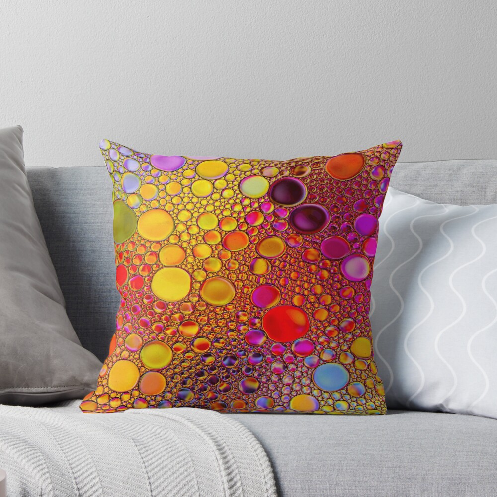 Item preview, Throw Pillow designed and sold by helloshirt.