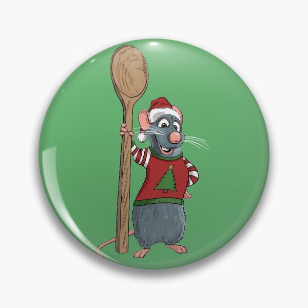 Item preview, Ratatouille Christmas designed and sold by blacksnowcomics.