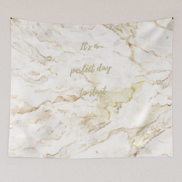 Item preview, Gold marble quote designed and sold by MrJean.