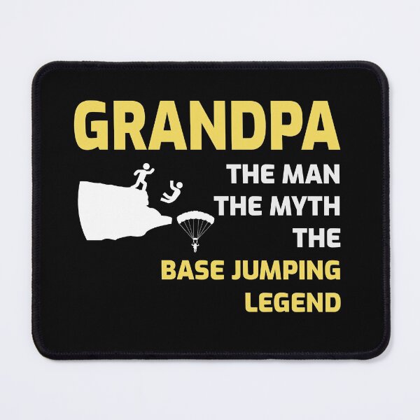 Item preview, Base Jumping Dad Grandpa Fathers Day Gift designed and sold by TastefulTees.