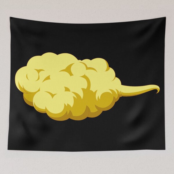 Item preview, Yellow cloud designed and sold by MangaWorlds.