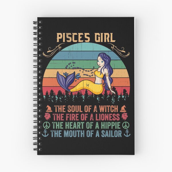 Item preview, Pisces Girl The Soul of Witch Mouth of Sailor designed and sold by hoangtrongkhiem.