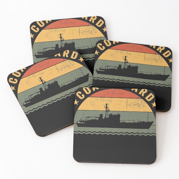 Item preview, Camiseta premium de cuello ancho US Coastguard Veterans USCG, Coast Guard Vintage designed and sold by AmandaHastie.